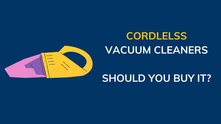 Cordless vacuum cleaners